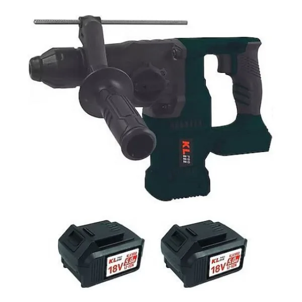 KLpro KLPM18BH-50 Çift Akülü 5 Ah Pnömatik Kırıcı-Delici