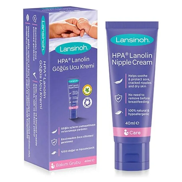 Lansinoh Lanolin Hpa Göğüs Ucu Kremi 40 Ml
