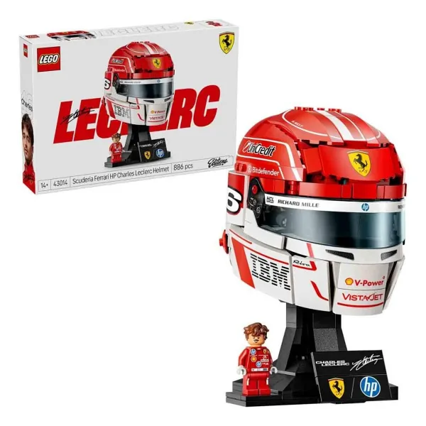 Lego 43014 Editions Scuderia Ferrari HP Charles Leclerc Kaskı