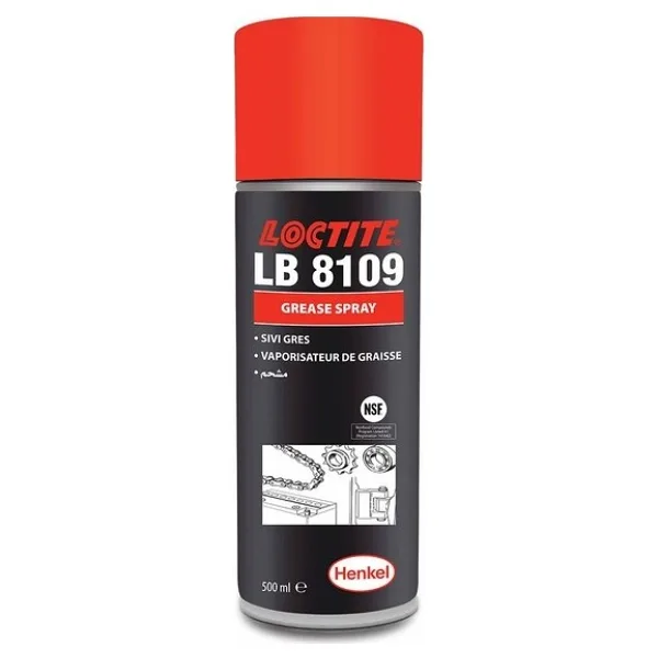 Loctite Lb 8109 Sivi Gres Sprey 500 Ml