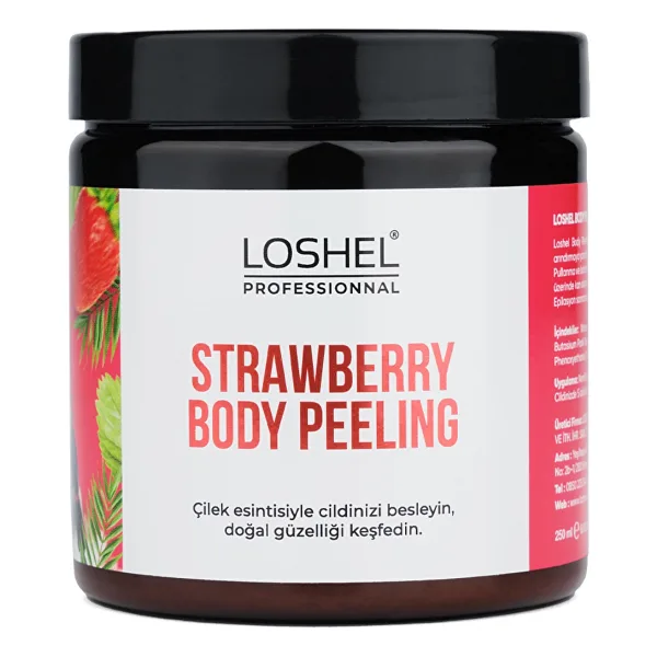 Loshel Çilek 250 Ml Vücut Peeling