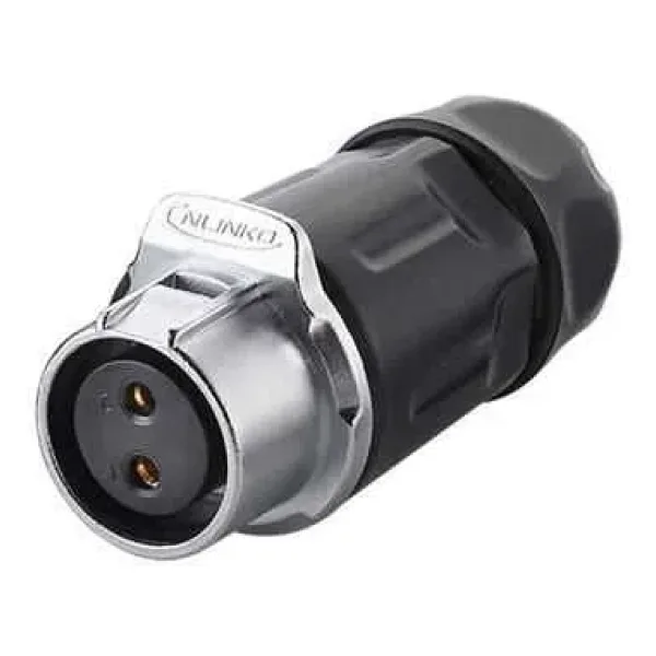 LP-20-J02PP-01-001 2-Pin Su Geçirmez Konnektör - Dişi
