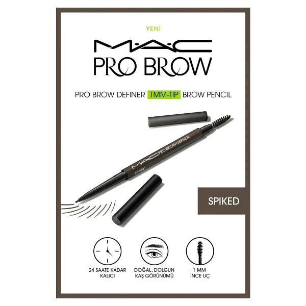 M.A.C Pro Brow Definer 1 MM Tip Spiked Kaş Kalemi