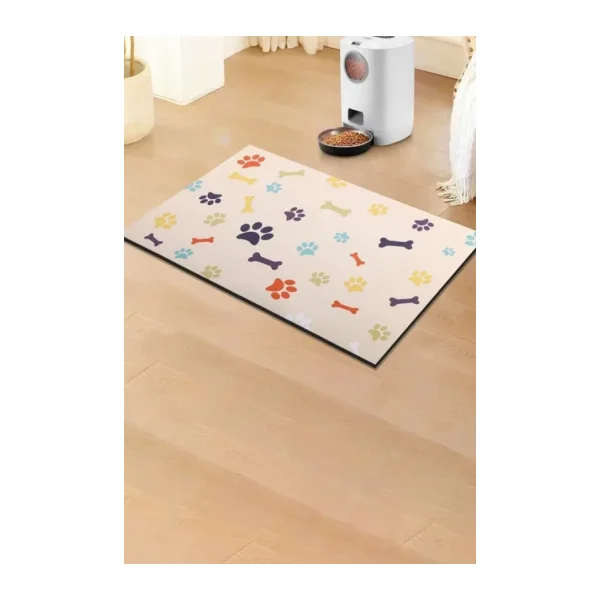 Matgo Pati Renkli Kemikler Evcil Hayvan Beslenme Matı 50 x 70 cm