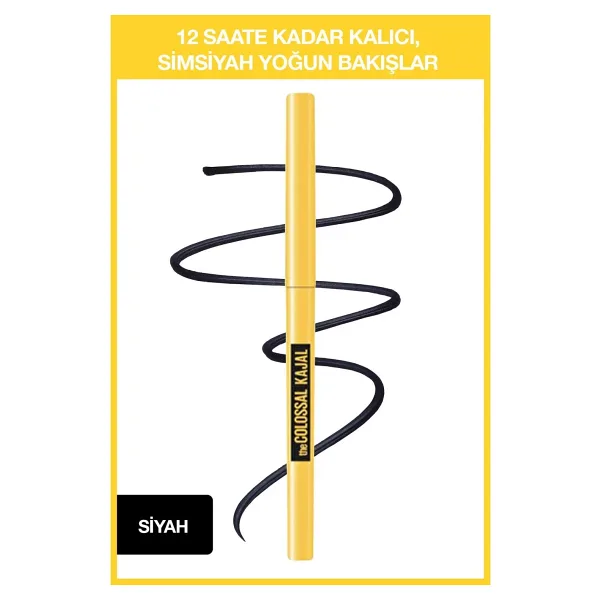 Maybelline New York Colossal Kajal Liner Göz Kalemi