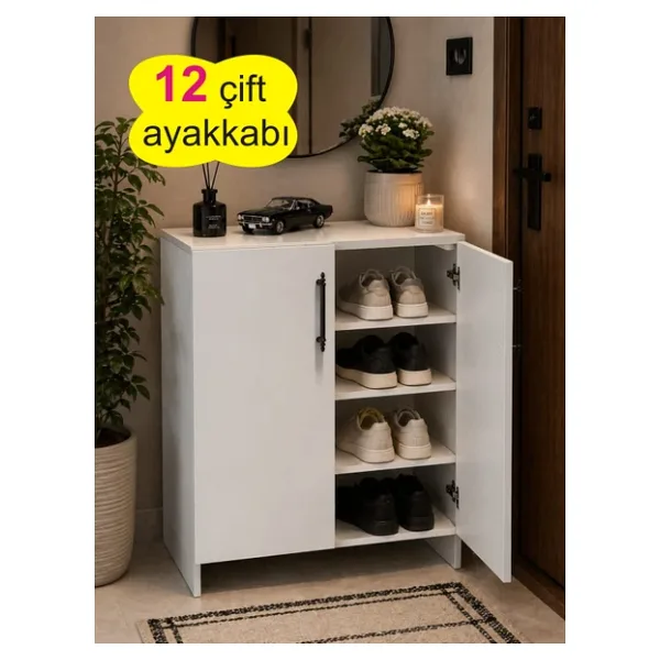 Moduleva Manolya 2 Kapaklı Ayakkabılık