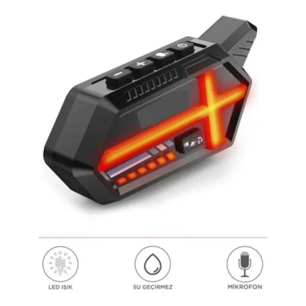 Motosiklet Kask Kulaklığı Bluetooth Bt 5.4 Bt26