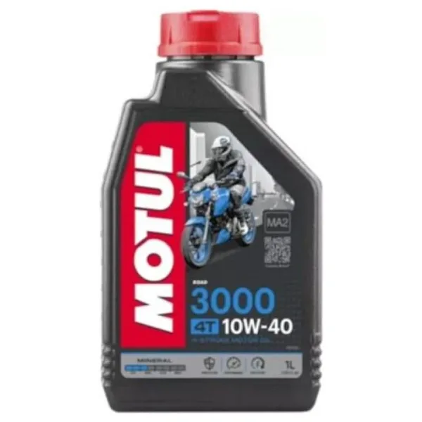 Motul 3000 4T 10W-40 6'lı 1 lt Mineral Motosiklet Yağı
