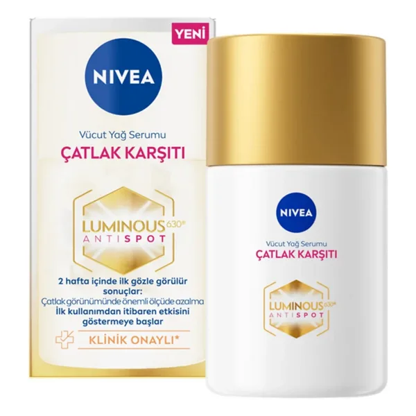 Nivea Luminous630 Çatlak Karşıtı Yağ Serumu 100 ml