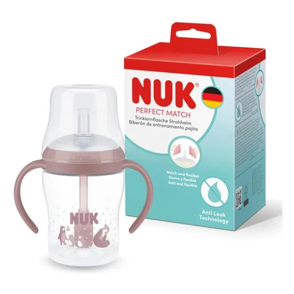 NUK PM Pipetli Alıştırma Bardağı, 150 ml, Pembe