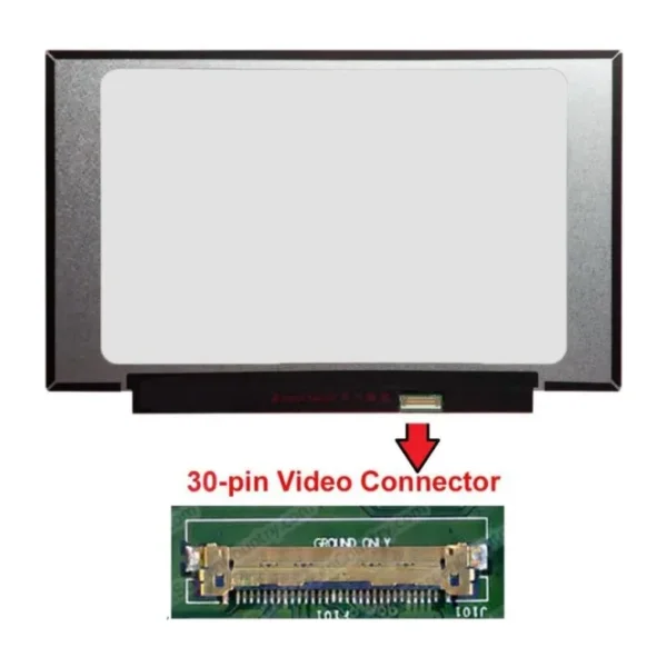 Nv140Fhm-N48 V8.2 Ekran 14 Slim 30 Pin Full Hd Ips Vidasız