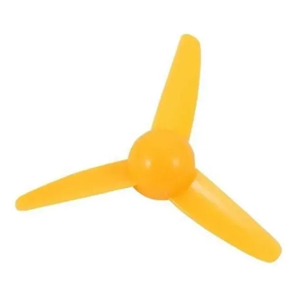 Plastik Pervane Ø80mm - Sarı
