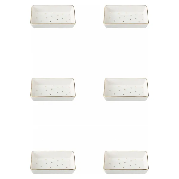 Porland Forest 7x11 cm 6'lı Meze Tabağı 04LFH000587