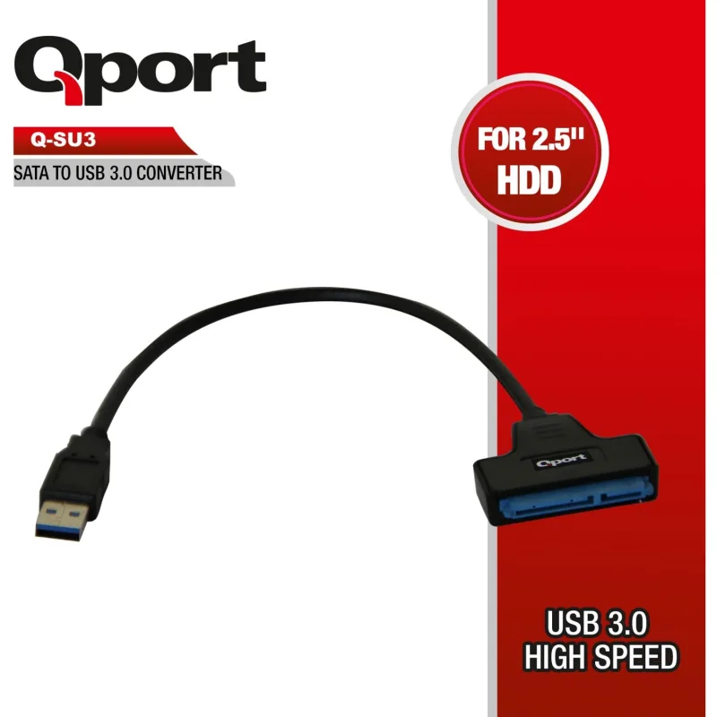 Qport Q-SU3 USB 3.0 to SATA Dönüştürücü