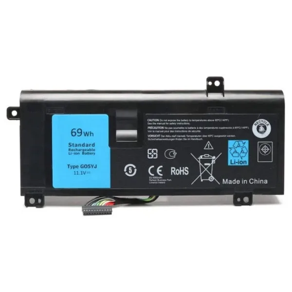 RETRO Dell Alienware 14 R1, G05YJ Notebook Bataryası