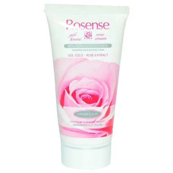 Rosense Gul Ozlu Besleyici El Ve Vucut Kremi 75Ml E B5 Vitaminli