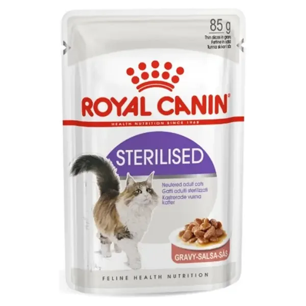 Royal Canin Sterilised Gravy 85 gr Yetişkin Kedi Yaş Maması