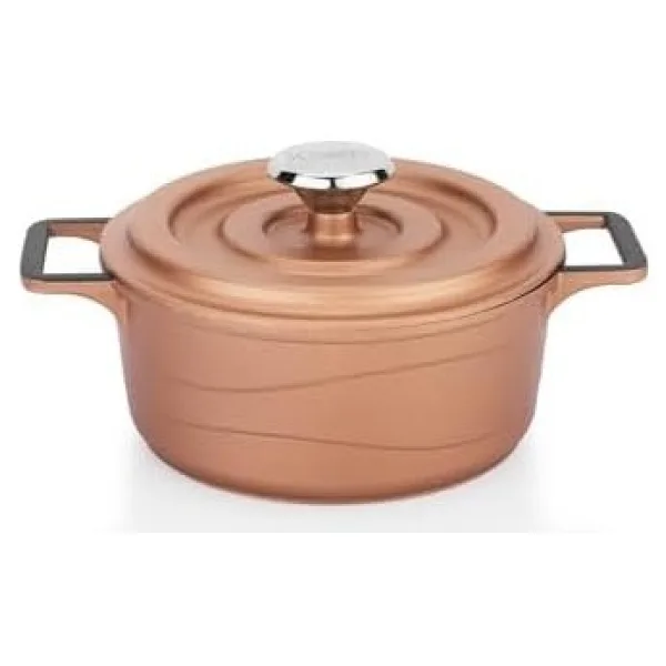 Schafer Pro Cast Rosegold 5 Parça Mini Döküm Tencere Seti