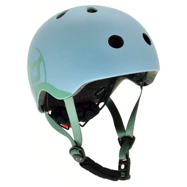 Scoot & Ride Unisex_Adult bisiklet kaskı Bisiklet Kask, Çelik, 45 51 cm kadar