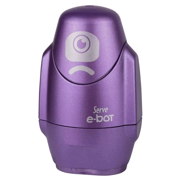 Serve E-Bot Metalik Mor Silgili Kalemtıraş