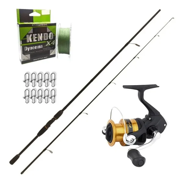 Shimano Fx 3000 - Remixon Double Black 240Cm Spin Olta Seti