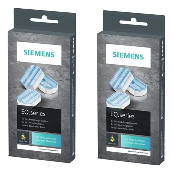 Siemens Bosch Tüm Tam Otomatik Kahve Makineleri Için Kireç Temizleme Tableti 2li