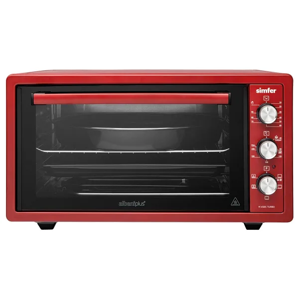 Simfer 4505 Kırmızı 45 lt Midi Fırın