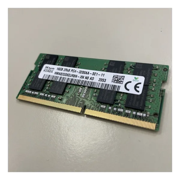 Skhynix 16 GB 3200 MHz CL22 HMA82GS6DJR8N-XN DDR4 Notebook Ram