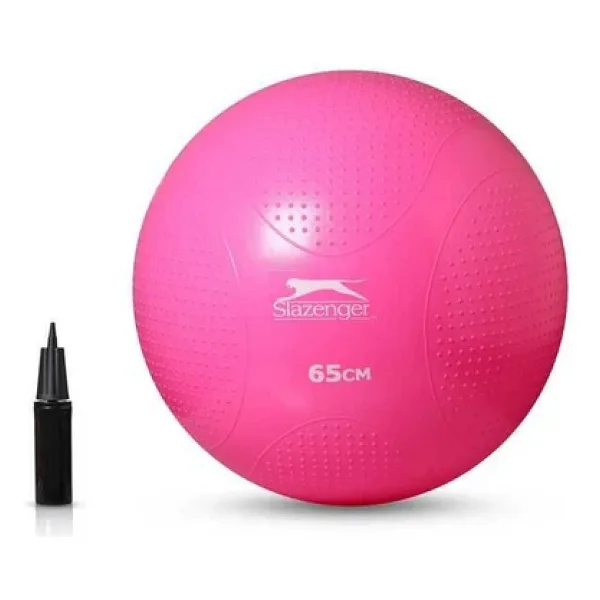 Slazenger Antiburst Gymball 65 cm Pompalı Pilates Topu