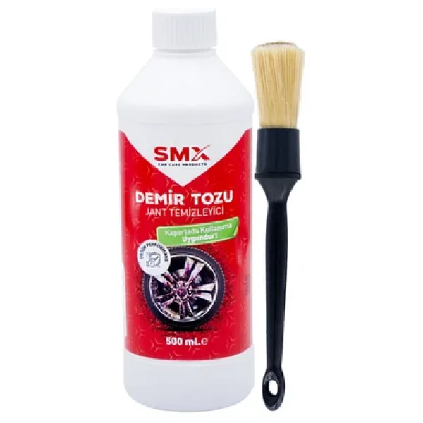SMX Demir Tozu & Jant Temizleyici 500 Ml+ Detay Temizlik Fırçası