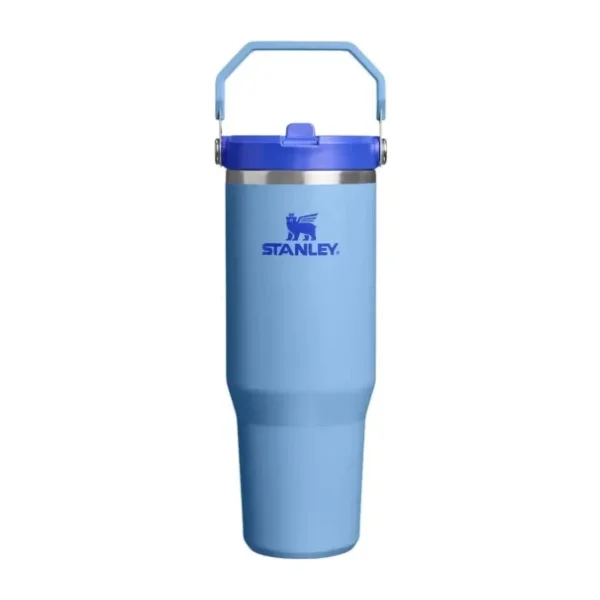 Stanley The Iceflow Flip Straw Azur Mavisi 0.89 lt Pipetli Termos Bardak