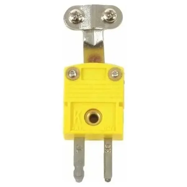 TC1-SR-Erkek - NiCr-Ni Termokupl Fiş Sarı