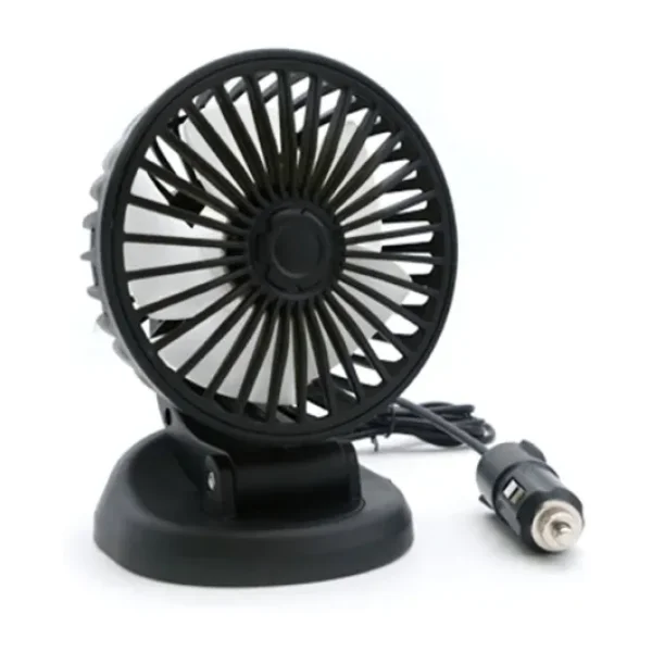 Techmaster Araç Araba Otomobil Mini Vantilatör Fan Pervane Soğutucu 12V FAN20