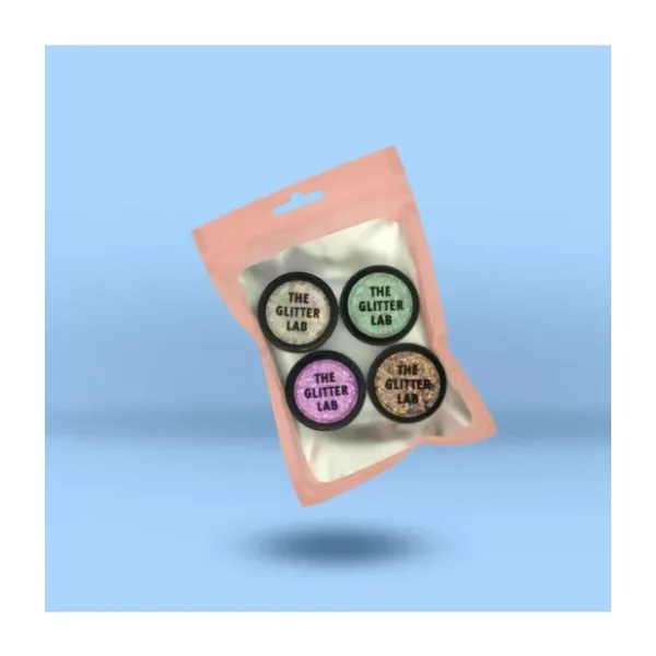 The Glitter Lab Set Glitter - Bestseller Quatro
