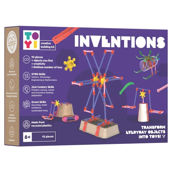 Toyi Inventions 92 Parça Yaratıcı Oyun Kiti