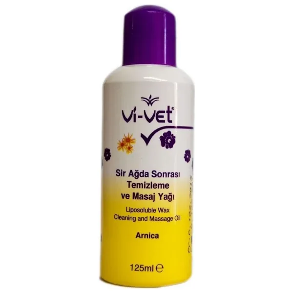 Vi-Vet Ağda Sonrası Temizleme Ve Masaj Yağı Arnika 125 ml 1 Adet