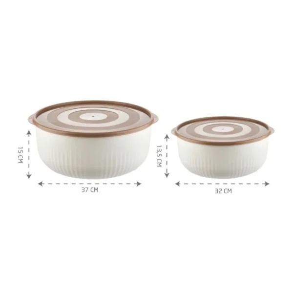 Vip Ahmet Hamur Leğeni 11,5 Lt+8 Lt Kumsal