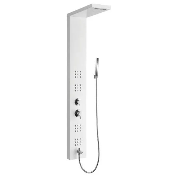 VitrA A45807 Shake Beyaz Masajlı Duş Seti