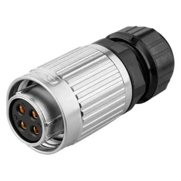 YW-20-J04PE-03-001 4-Pin Su Geçirmez Konnektör - Dişi