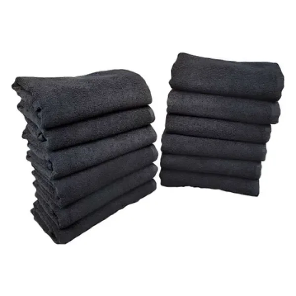 12li Paket Boya Tutmayan Mikrofiber El Yüz Spor Kuaför Havlusu 50X90 Cm