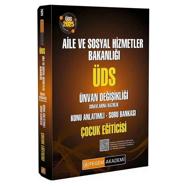 2025 ÜDS Aile ve Sosyal Hizmetler Bakanlığı Ünvan Değişikliği Sınavlarına Hazırlık Konu Anlatımlı So