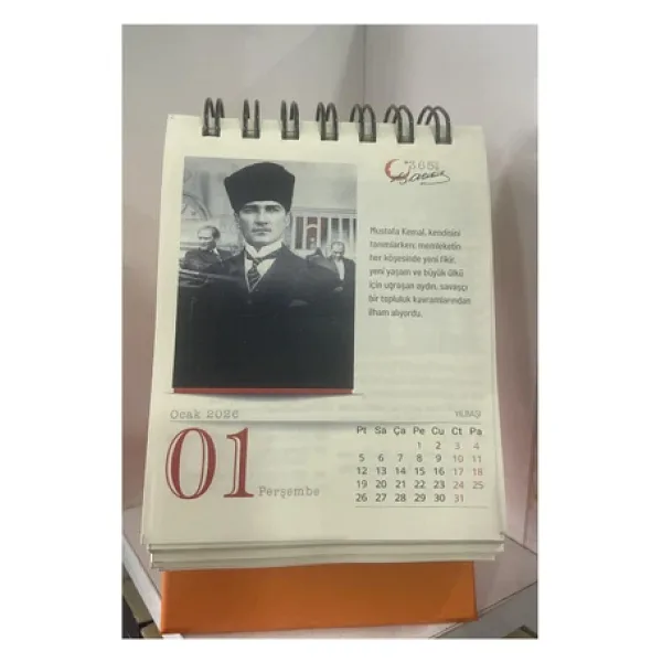 365 Gün Atatürk Takvimi - 2026