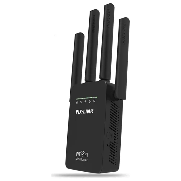 4 Antenli Wi-Fi Sinyal Güçlendirici Geniş Kapsama Alanı