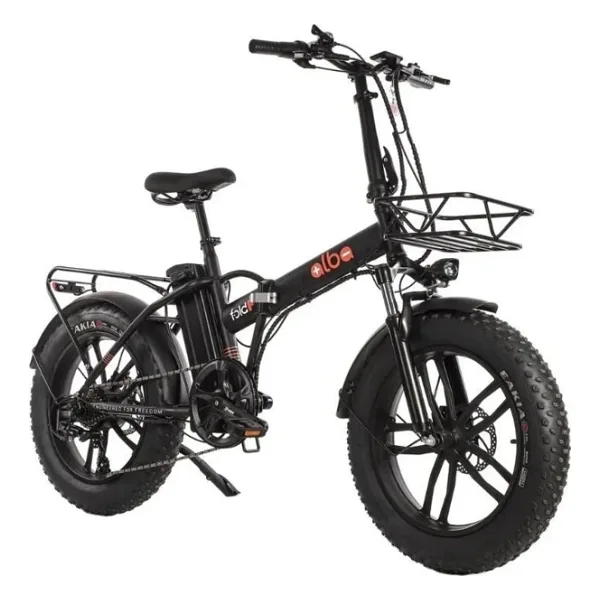 Alba Fold F Premium 500 W Siyah Katlanabilir Elektrikli Bisiklet