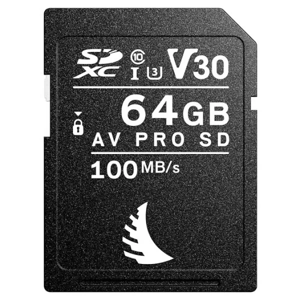 Angelbird AV Pro Class 10 UHS-I U3 V30 64 GB Hafıza Kartı