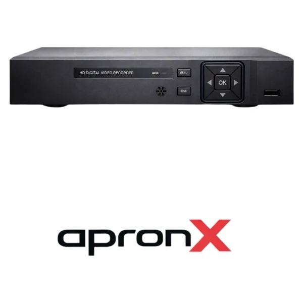 ApronX AX-D Serisi Full HD DVR Güvenlik Kamera Kayıt Cihazı H.265 4 Kamera Destekli