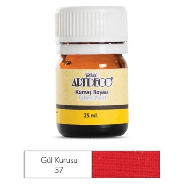 Artdeco Kumaş Boyası 25ml Gül Kurusu 57