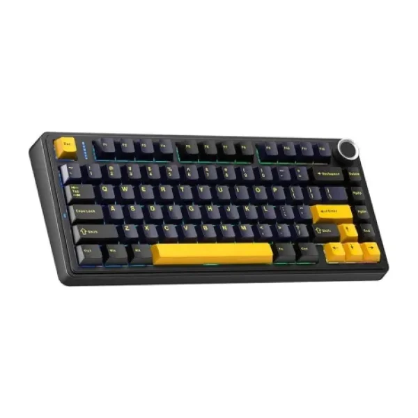 Aula F75 Siyah RGB %75 Tkl Gray Switch Kablolu/Kablosuz Mekanik Oyuncu Klavyesi - Görsel 3
