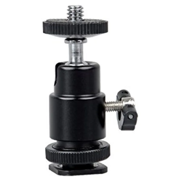 Ayex Tripod Monopod Ve Hot Shoe İçin Mini Kafa