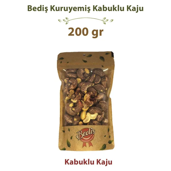 Bediş Naturel Zarlı Kaju 200 Gr